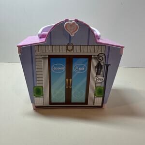 Breyer Pony Gals Shop Traveling Grooming Salon Horse Purple Barn